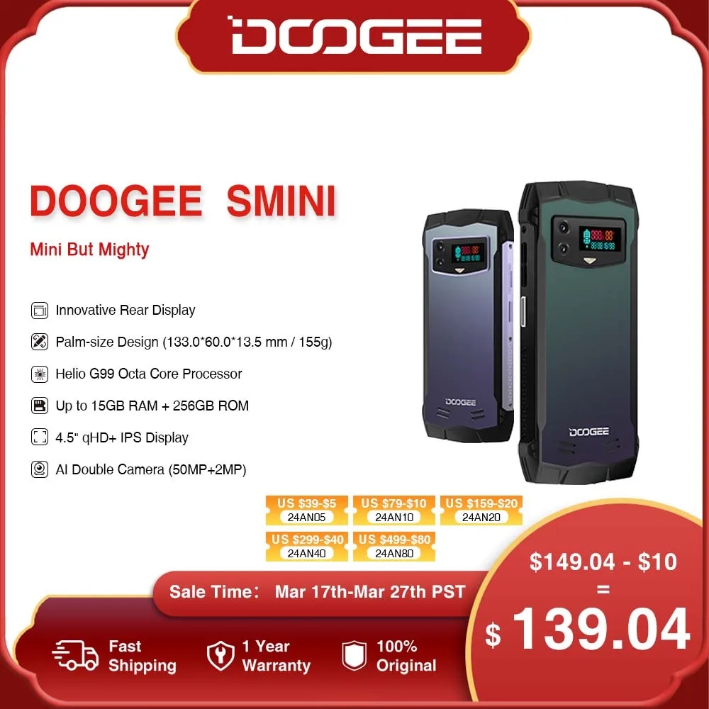 World Premiere DOOGEE V31GT Rugged