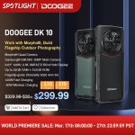 World Premiere DOOGEE DK 10