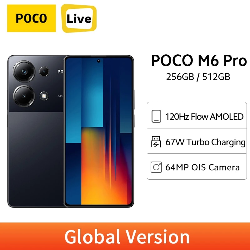 Global Version POCO M6 Pro