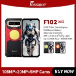FOSSiBOT F102,Smartphone 16500mAH, ,20GB+256GB,108M Camera,Cell