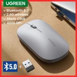 UGREEN Mouse Wireless Bluetooth 2.4G