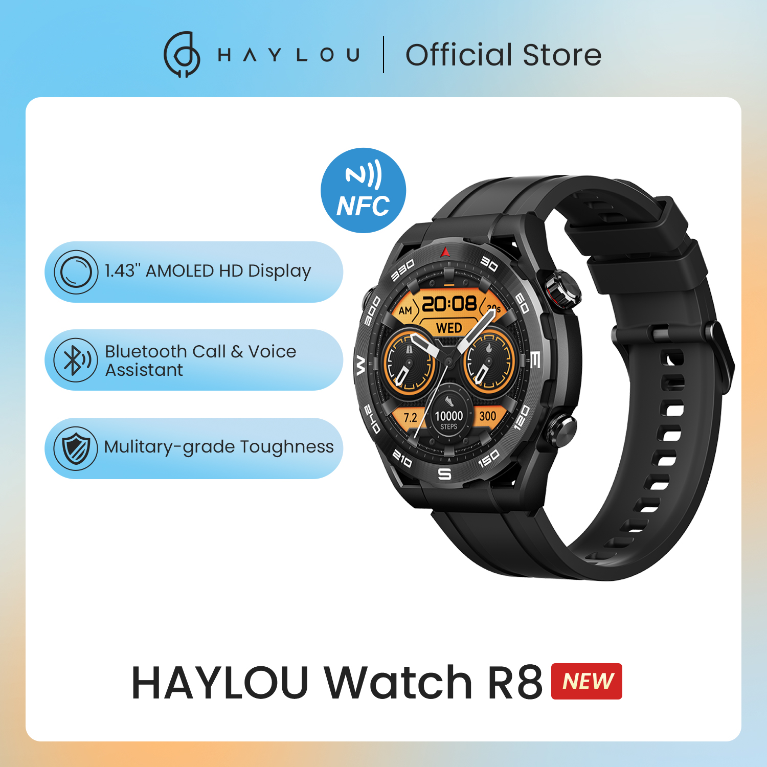 HAYLOU Watch R8 Smartwatch 1.43»