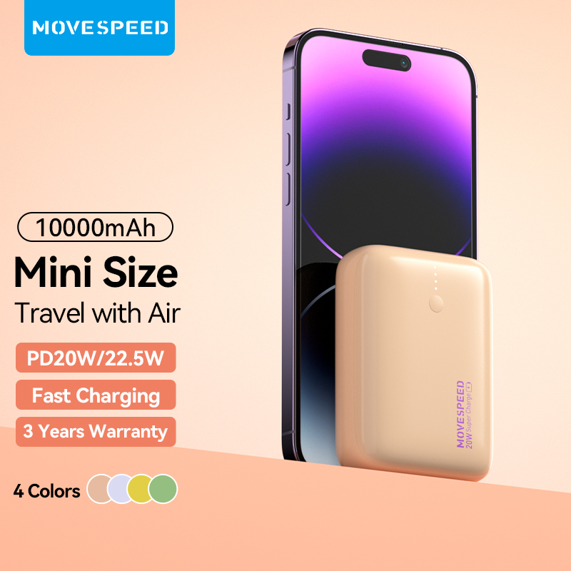 MOVESPEED 10000mAh Power Bank PD20W