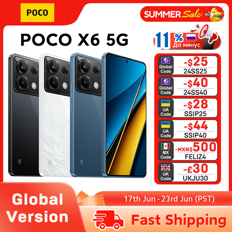 Global Version POCO X6 5G