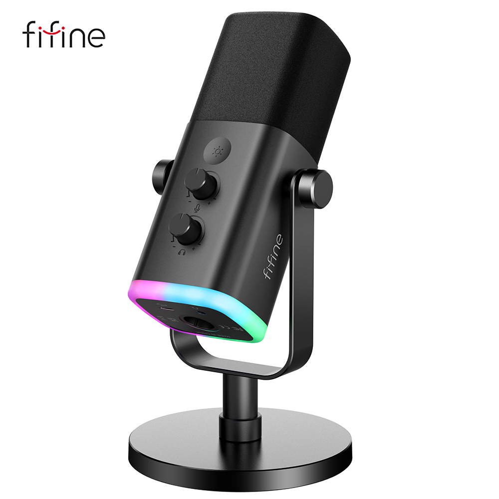 FIFINE USB/XLR Dynamic Microphone with